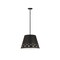 Z-Lite Katie 1 Light Chandelier, Matte Black 6014-18MB - alternate 5